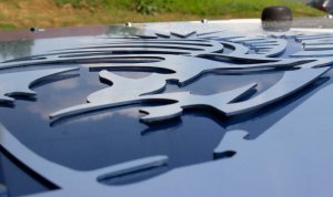 Jeep Rubicon Hood Louver - Fishbone Offroad - FB31133 - Black - `07-`18